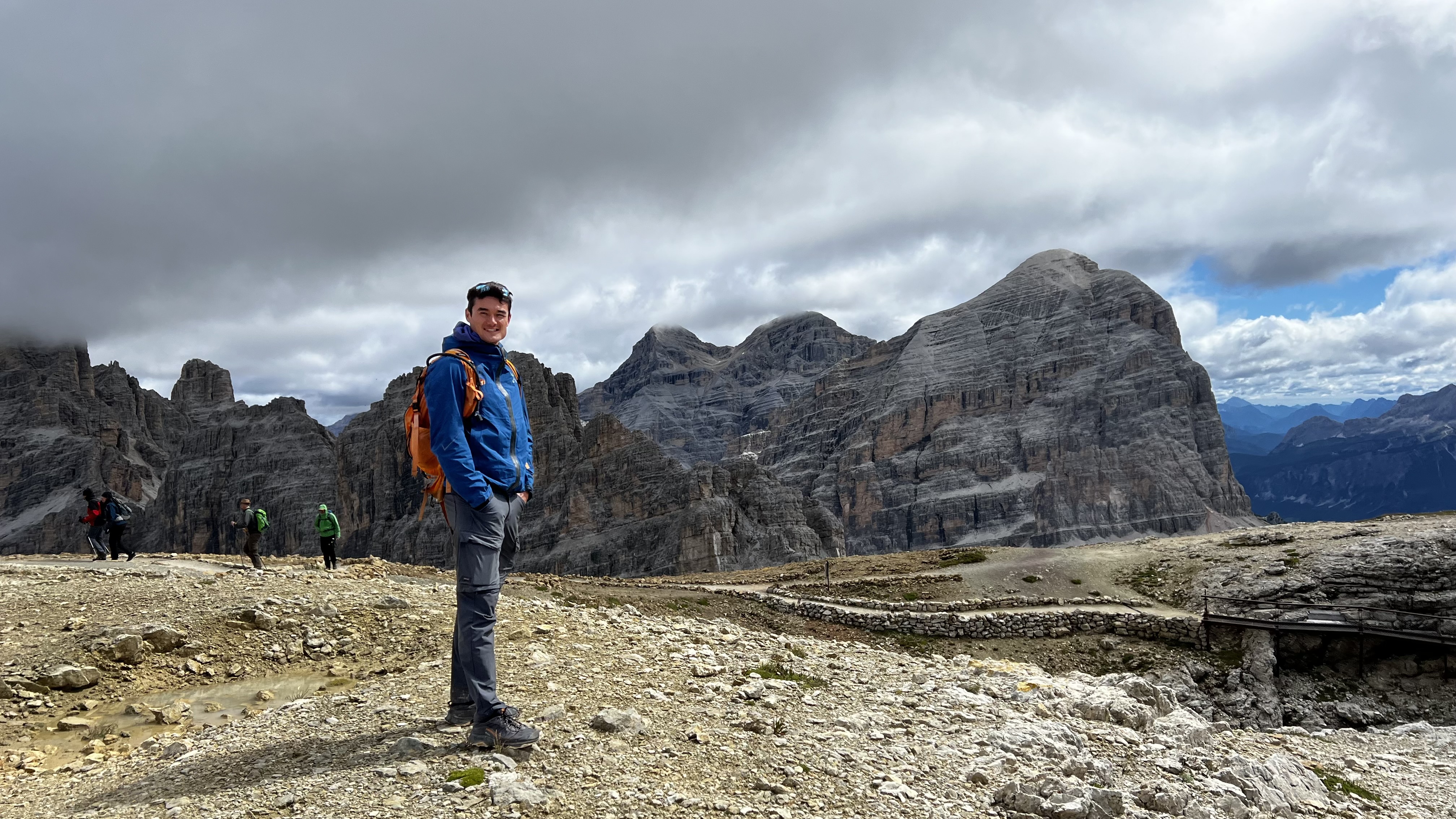 Jeremy in the mountains